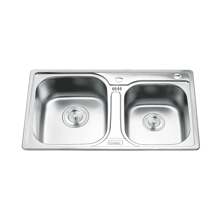 Ảnh Chậu rửa bát 2 hố Gorlde GD5404 1