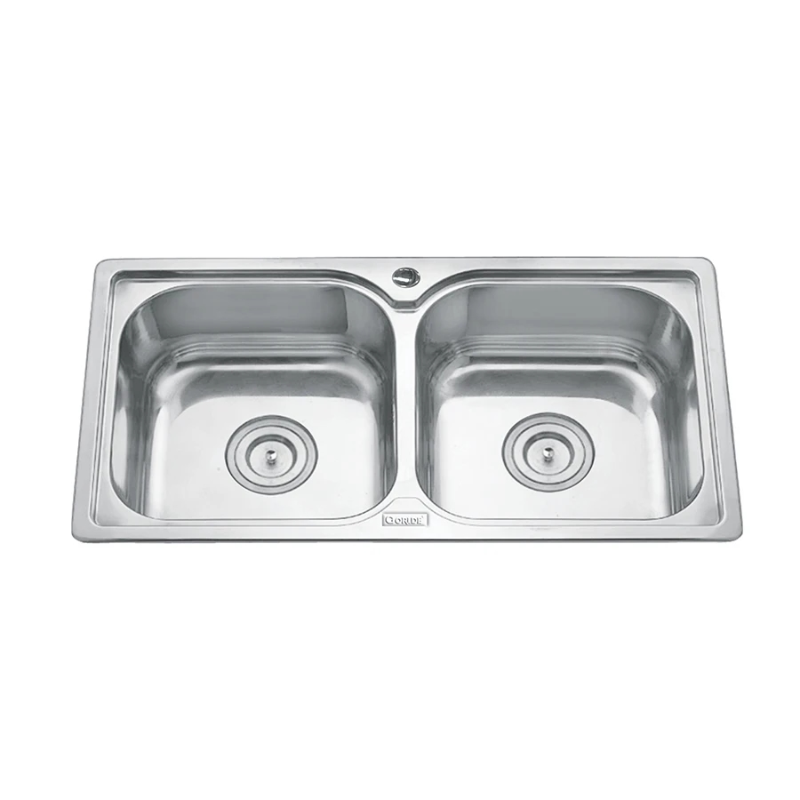 Chậu rửa bát 2 hố Gorlde GD5406