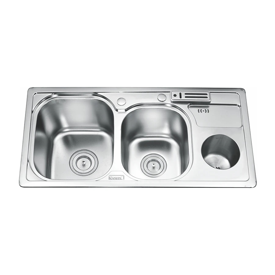 Chậu rửa bát 2 hố Gorlde GD5503