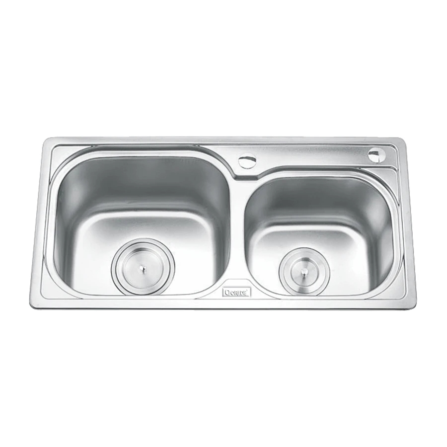 Ảnh Chậu rửa bát 2 hố Gorlde GD5602 1