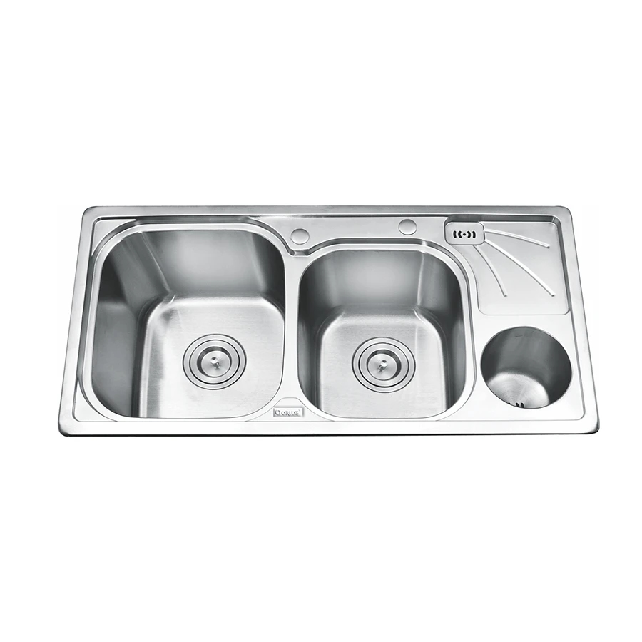 Chậu rửa bát 2 hố Gorlde GD9035