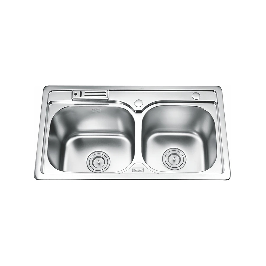 Ảnh Chậu rửa bát 2 hố Gorlde GD5712 1