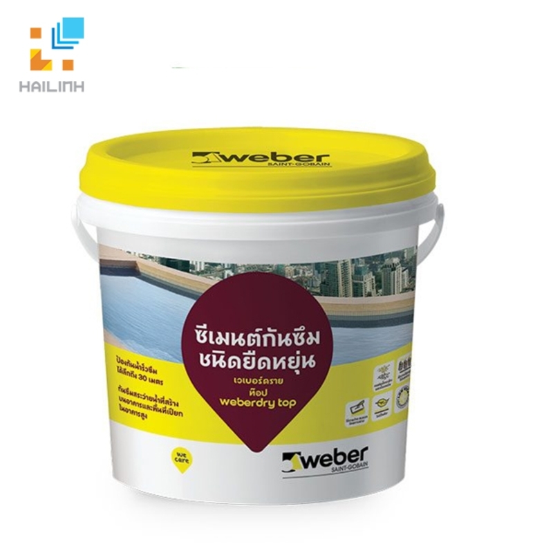 Ảnh Keo chống thấm Weber.dry TOP 1