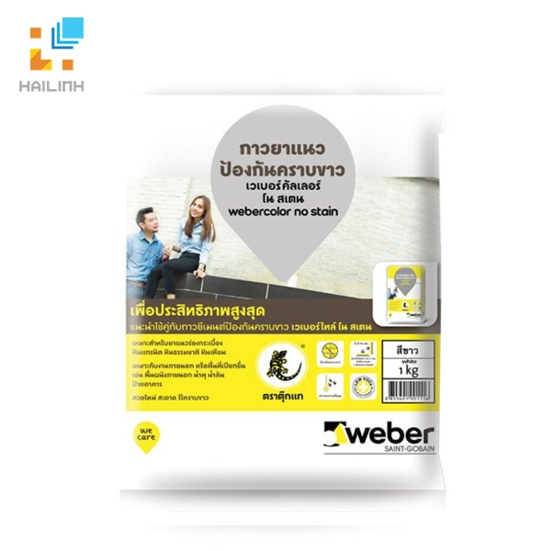 Ảnh Keo chít mạch Weber.color NO STAIN 1