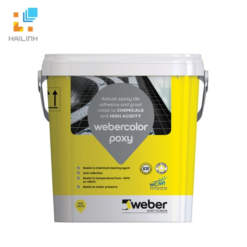 Ảnh Keo chít mạch Weber.color POXY 1