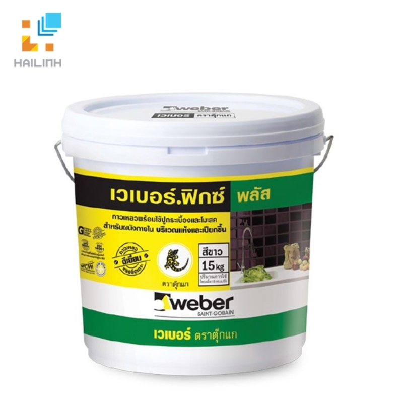 Ảnh Keo dán gạch nội thất Weber.fix PLUS 1