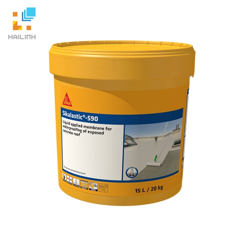 Ảnh Sơn chống thấm Sikalastic 590 1