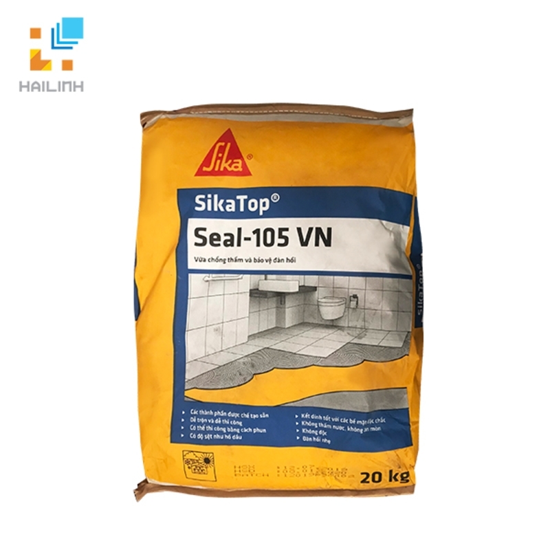Ảnh Vữa chống thấm gốc xi măng SikaTop Seal 105 1