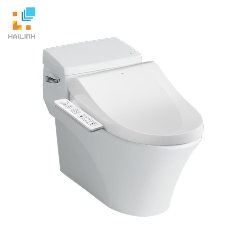 Ảnh Bồn cầu nắp rửa điện tử Inax AC-1017R+CW-H18VN 1