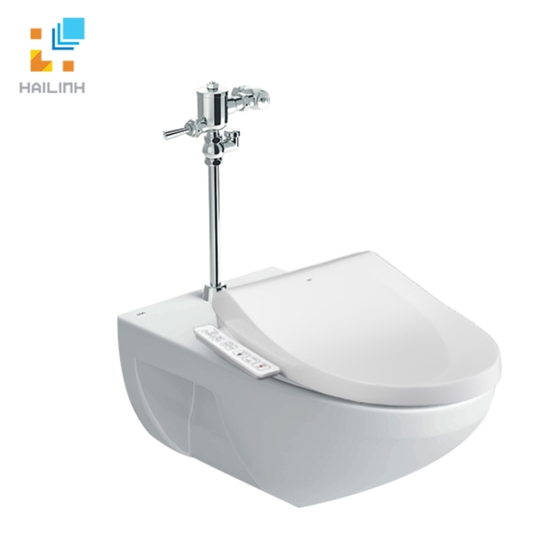 Ảnh Bồn cầu nắp rửa điện tử Inax AC-22P+CW-H18VN 1