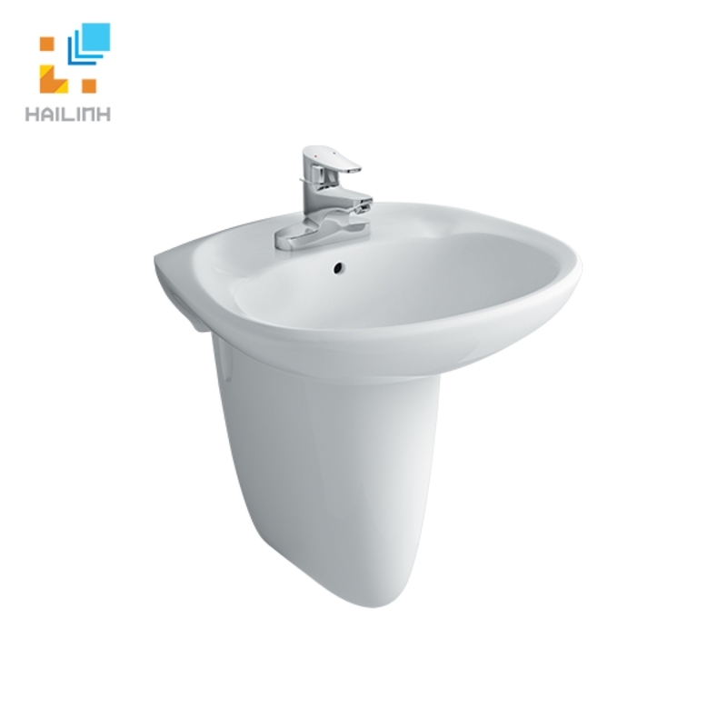 Ảnh Chậu rửa treo tường Inax L-284V+L-284VC 1