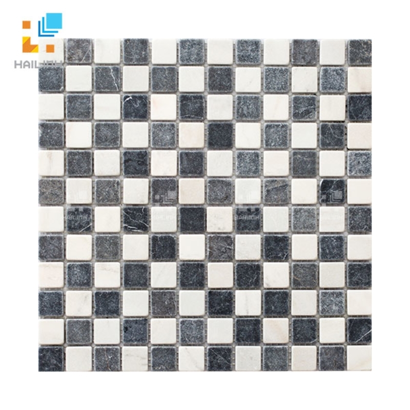 Ảnh Gạch men đá đen trắng HLMST330292 1