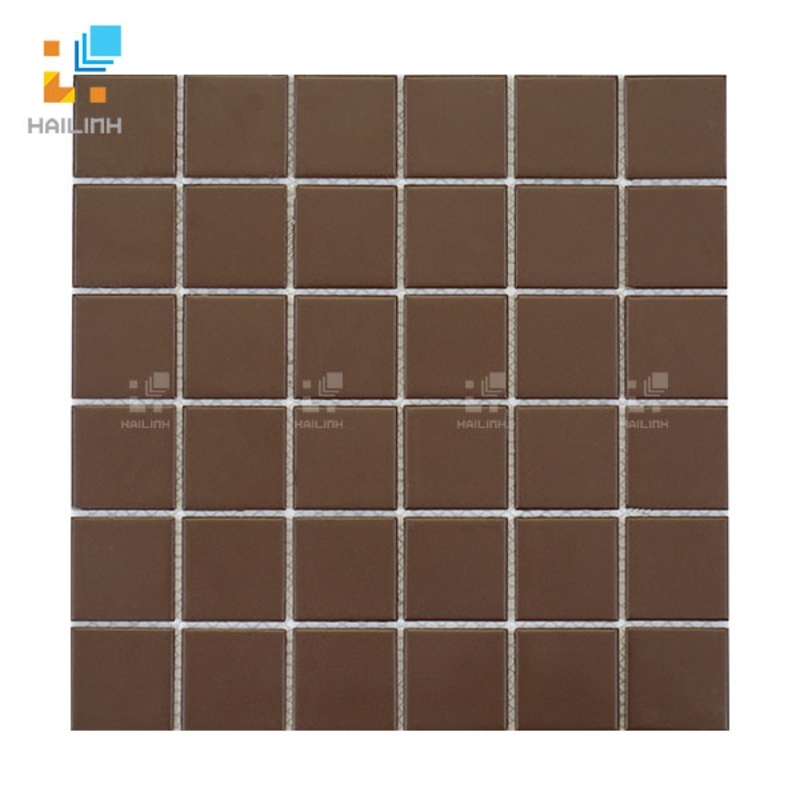 Ảnh Gạch Mosaic HLMST330385 màu nâu 1