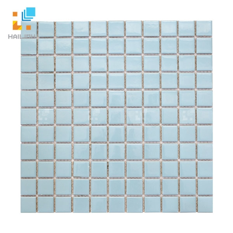 Ảnh Gạch Mosaic HLMST330356 màu xanh ngọc 1
