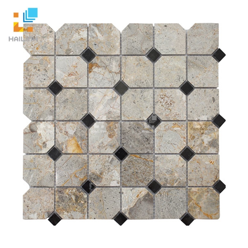 Ảnh Gạch Mosaic men đá HLMST330305 1