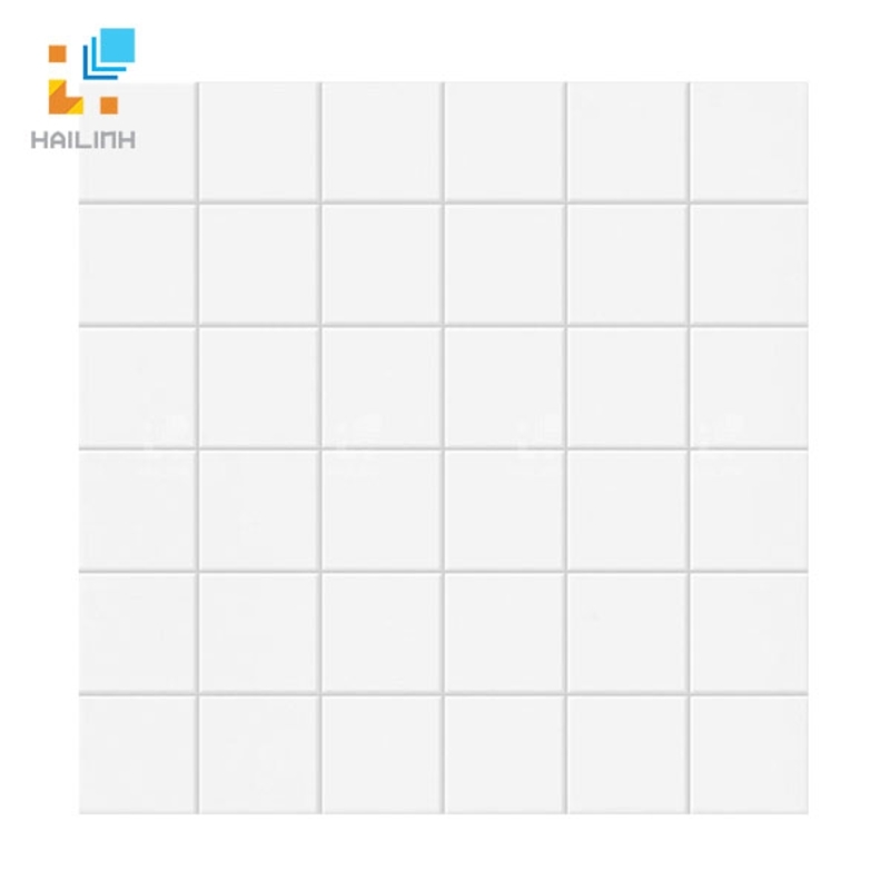 Ảnh Gạch Mosaic HLMST330373 màu trắng cao cấp 1