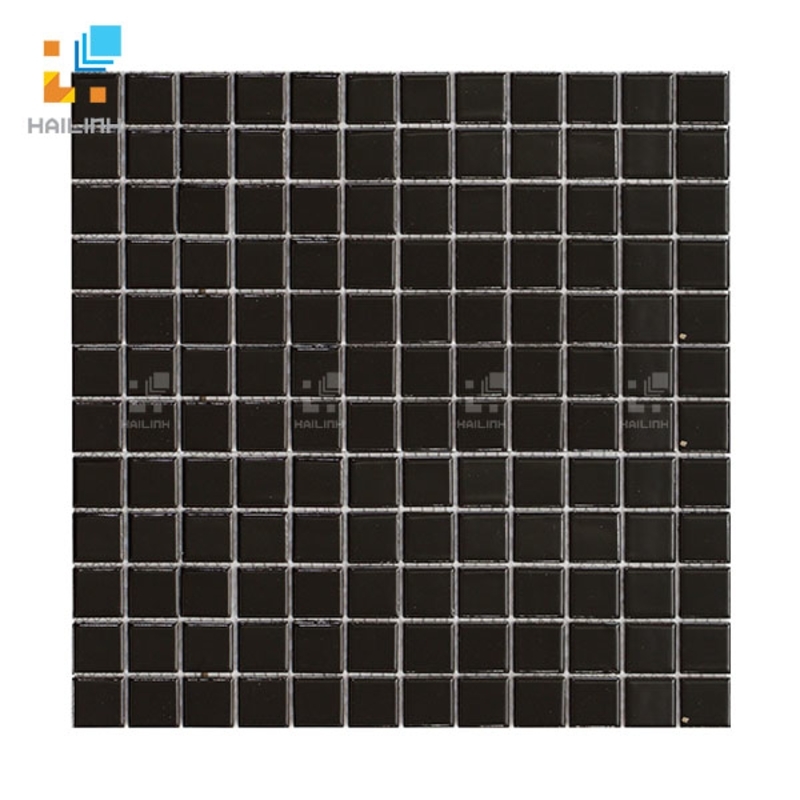 Ảnh Gạch Mosaic HLMST330370 màu đen 1
