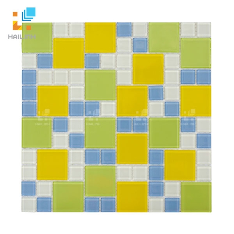 Ảnh Gạch Mosai thủy tinh cao cấp HLMST330391 1