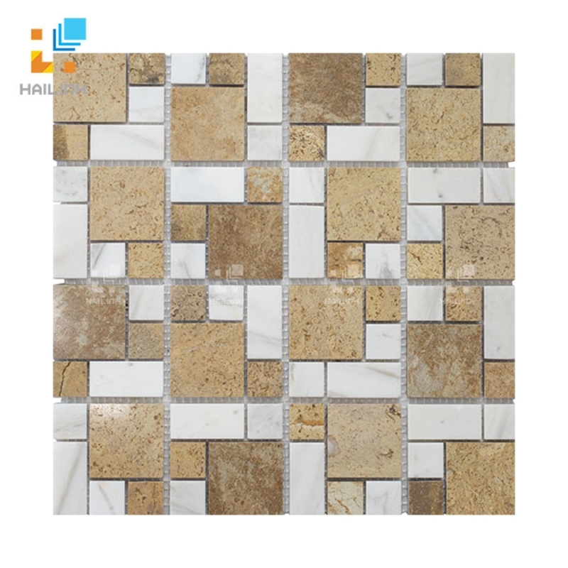 Ảnh Gạch Mosaic đá tự nhiên HLMST330294 1