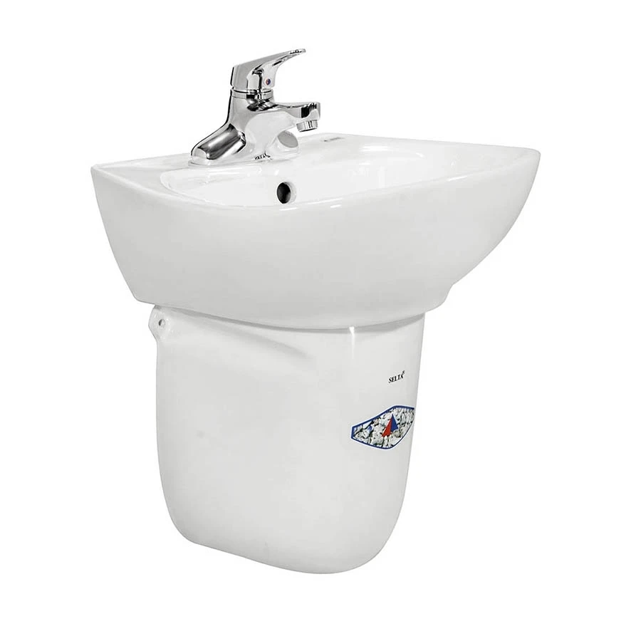 Ảnh Chậu rửa treo tường Selta ST096 1