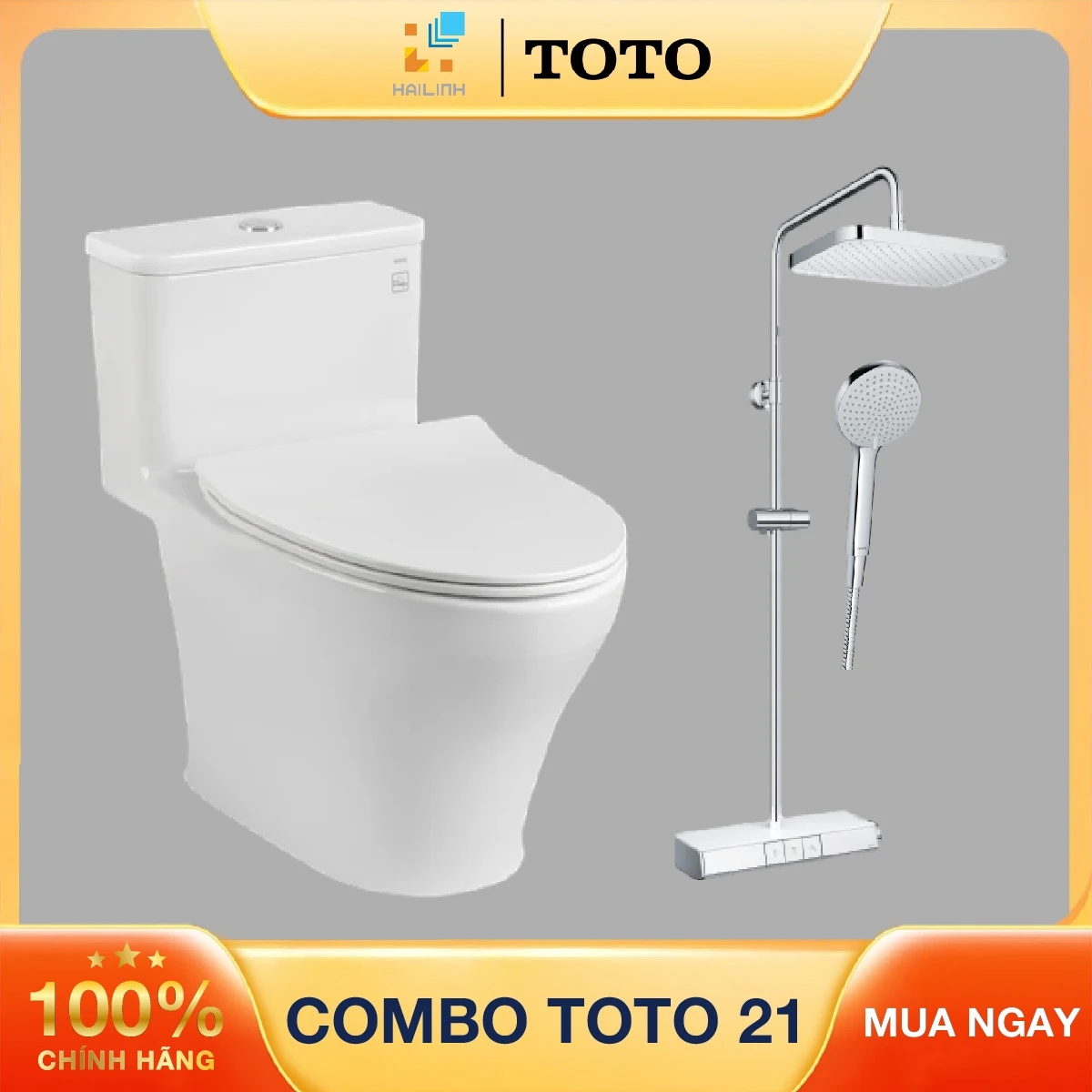 Ảnh Combo thiết bị vệ sinh TOTO 21 1