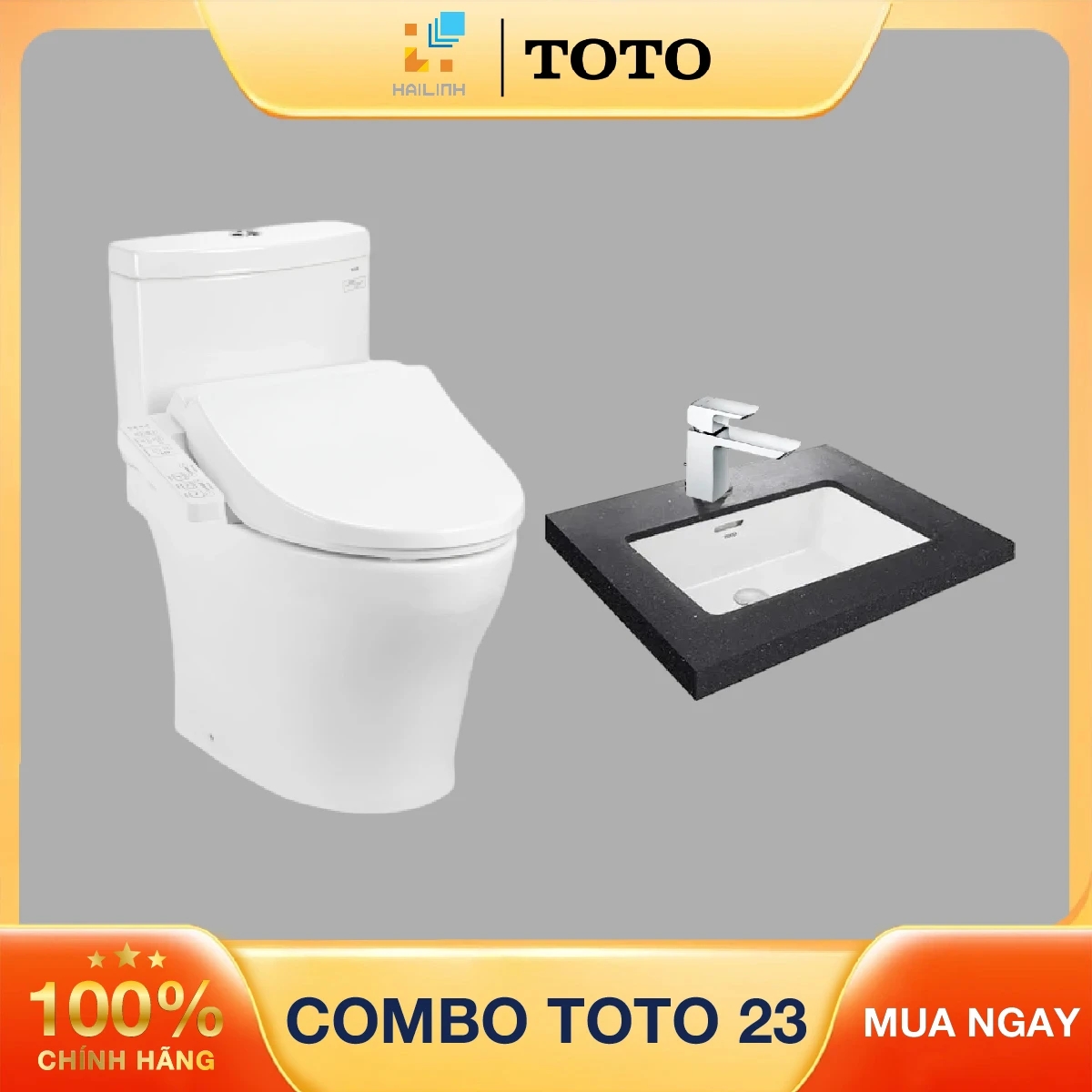 Ảnh Combo thiết bị vệ sinh TOTO 23 1