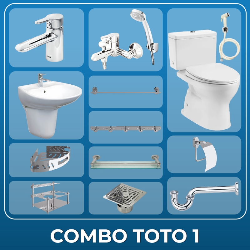 Ảnh Combo thiết bị vệ sinh TOTO số 1 1