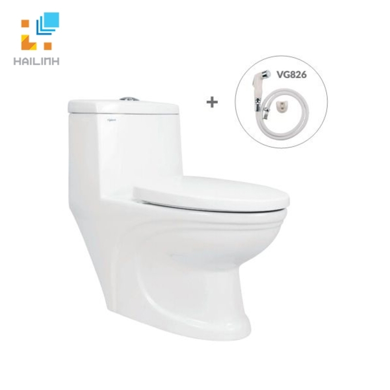 Bồn cầu 1 khối Viglacera V39