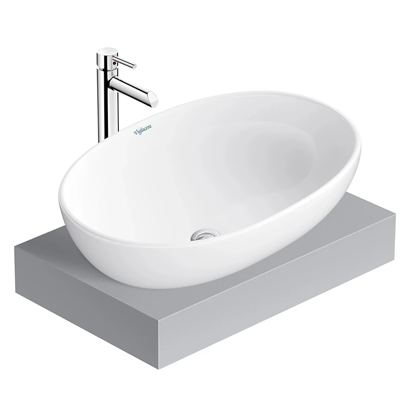Ảnh Chậu rửa đặt bàn Viglacera CD15 1