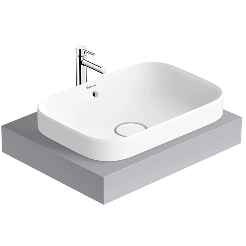 Ảnh Chậu rửa đặt bàn Viglacera V27 1
