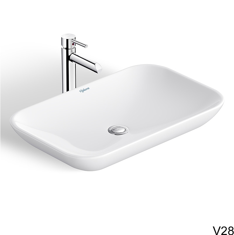 Ảnh Chậu rửa đặt bàn Viglacera V28 1