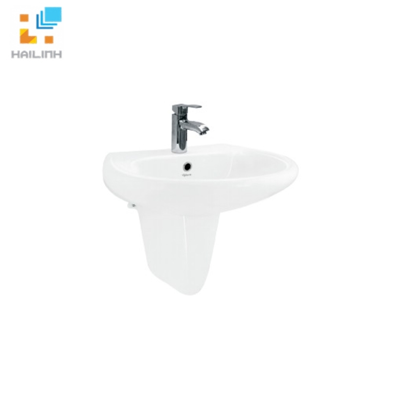 Ảnh Chậu + Chân treo tường Viglacera VI5 1