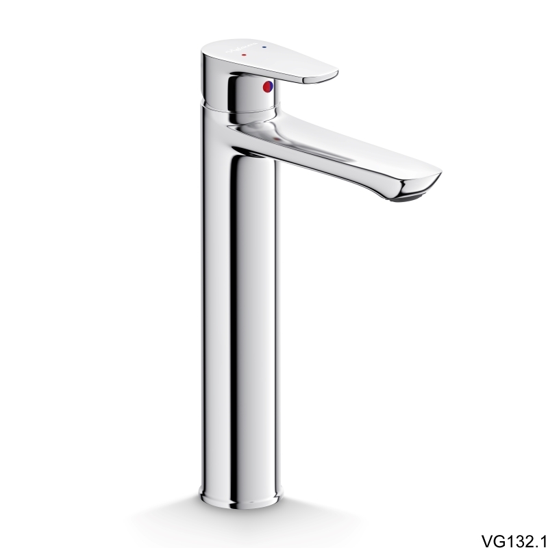 Ảnh Vòi chậu cao 1 lỗ nóng lạnh VG132.1 1