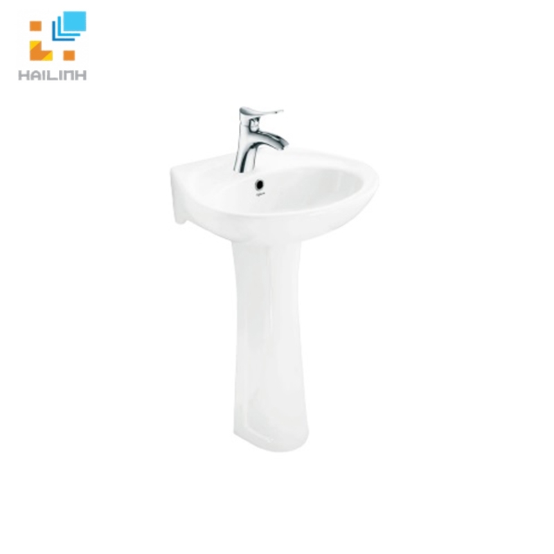 Ảnh Chậu rửa treo tường Viglacera VTL2 + VI1T 1