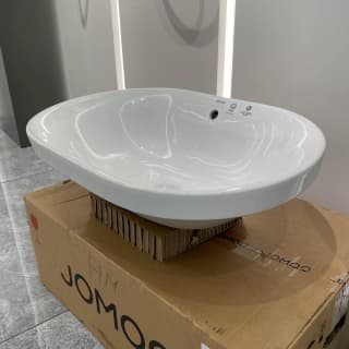 Ảnh Chậu rửa dương vành JOMOO 12138-1/01Z-I011 5