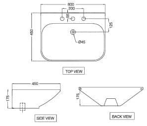 Ảnh Chậu rửa dương bàn LAS-WHT-91931 2