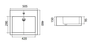Ảnh Chậu rửa dương bàn Selta ST005 2