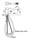 Vòi rửa bát nóng lạnh Jaquar FLR-CHR-5177BV 2