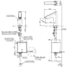 Vòi chậu cảm ứng lạnh TOTO TLE27002V 2