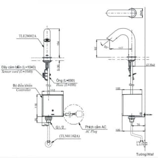 Ảnh Vòi cảm ứng TOTO TLE28002V 2