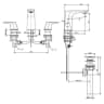 Vòi bồn tắm American Standard WF-1703CS 2