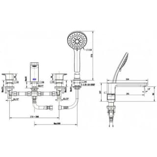 Ảnh Vòi bồn tắm American Standard WF-1300CS 2