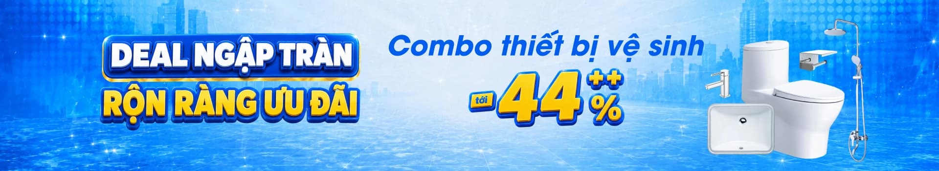 Combo thiết bị vệ sinh