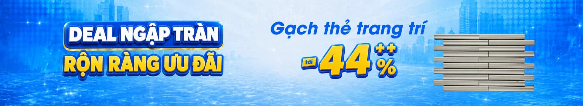 Gạch thẻ trang trí