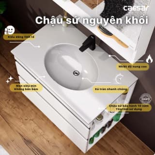 Ảnh Bộ tủ chậu Caesar LF5026 + EH15026DDRV 3