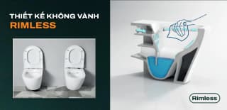 Ảnh Bồn cầu 1 khối Hansgrohe 22466007/22468007 2