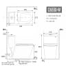 Bồn cầu 1 khối D&K DK-C6550-W 2