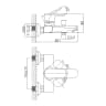Sen tắm nóng lạnh D&K DK900332 2