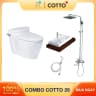 Combo thiết bị vệ sinh Cotto số 26 1