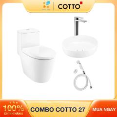 Combo thiết bị vệ sinh Cotto số 27